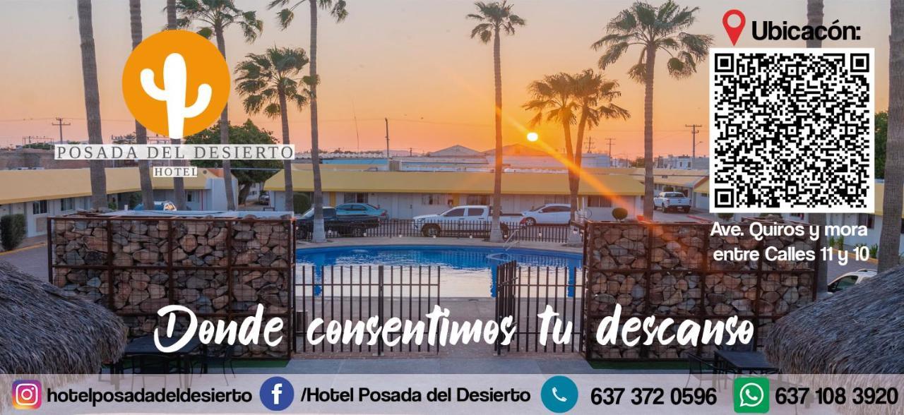 Hotel Posada Del Desierto Heroica Caborca Bagian luar foto